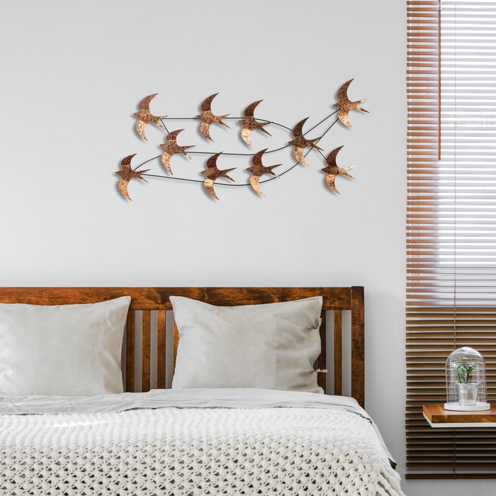 Wallity Flock of Swallows 1 Multicolor